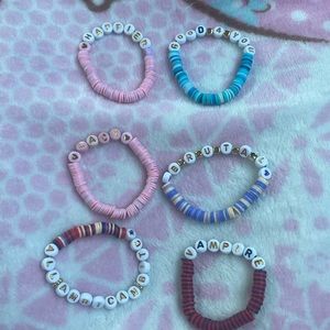 Olivia Rodrigo bracelet set of 6